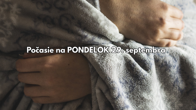 Predpoveď počasia na pondelok 29. septembra: Zajtra príde zima a začne aj snežiť