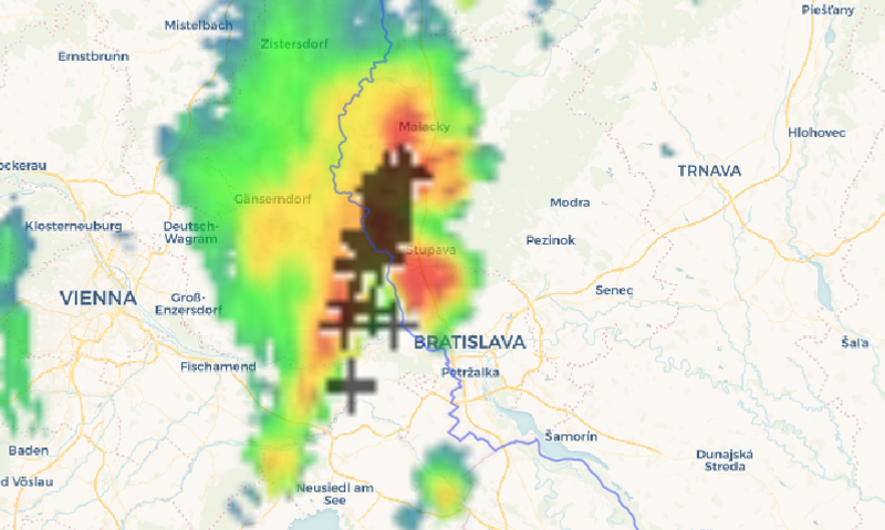 Zdroj: iRadar