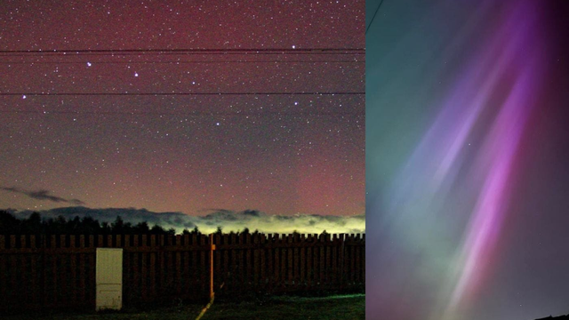 Slováci práve teraz pozorujú polárnu žiaru. Aha, na tú krásu...