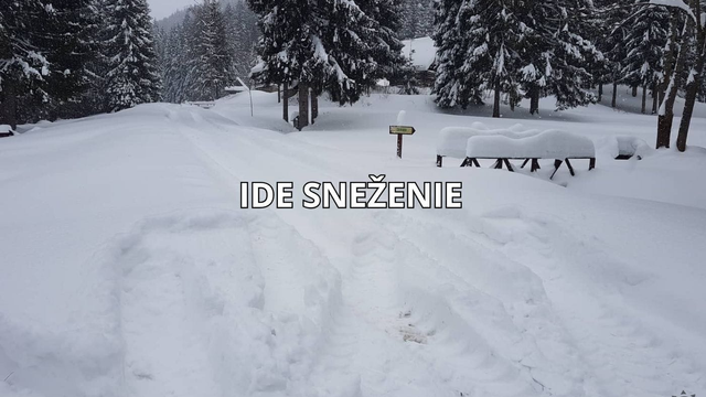 Na Slovensko príde zatiaľ najintenzívnejšie sneženie. Tieto oblasti zasype sneh