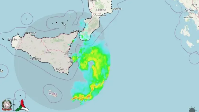 Tlaková níž pri Sicílii vyvoláva pozornosť: Prečo nejde o medikán, aj keď to tak vyzerá?