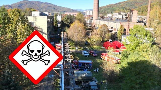 Aktuálne: V Hnúšti zaisťujú vysokorizikové chemické bojové látky