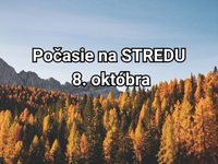 Predpoveď počasia na zajtra, stredu 8. októbra: Pripravte sa na príjemnú ZMENU