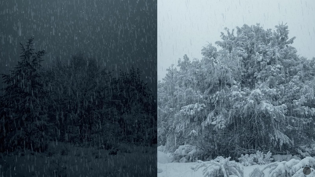 Na Slovensko prichádzajú zrážky, vráti sa aj sneženie