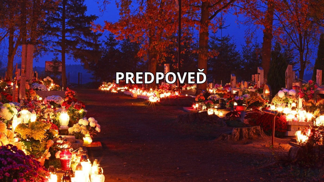 Predpoveď na sviatky: Na cintoríny choďte čím skôr, počasie chystá zmenu