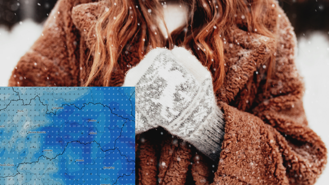 Slovensko teraz čaká prudký pokles teplôt. Studený front prinesie ochladenie o 10 °C