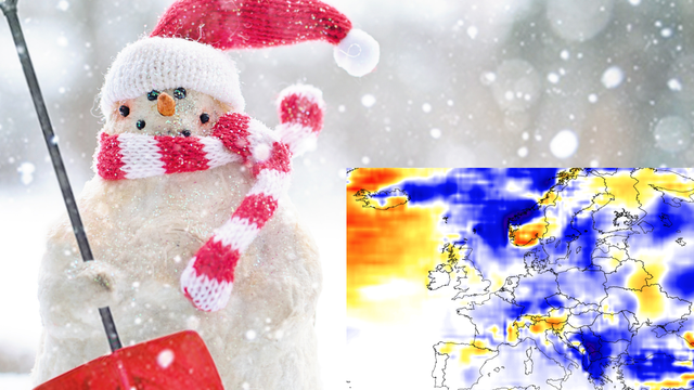 MAPY: Toto je nová predpoveď sneženia na zimu 2025/2026. Kedy sa dočkáme najviac snehu?