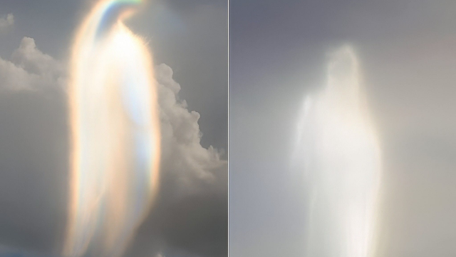 Záhadné „zjavenie“ nad gréckym ostrovom: Ukázala sa Panna Mária alebo ide len optický klam?