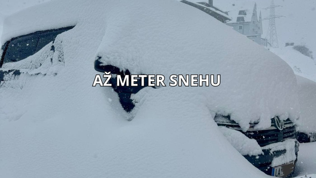 Napadol až meter snehu. Teraz tu číha biela smrť