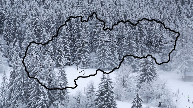 MAPA snehu a lejaku: Kde napadne sneh a ktoré oblasti obdržia ďalšie zrážky?