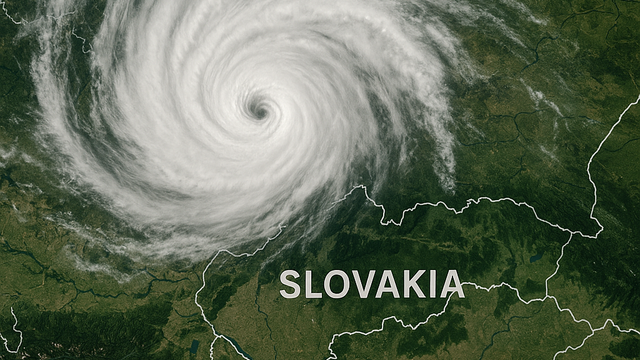 Takto by to vyzeralo, ak by hurikán zasiahol Slovensko