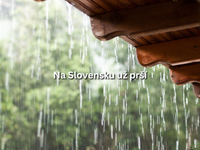 Na Slovensku už prší. Pozrite sa, kde spadne najviac zrážok