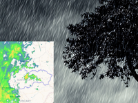 Od západu na Slovensku prší. Prechod studeného frontu sa spomalil