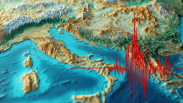 Na juhu Európy sa intenzívne trasie zem v jednej línii od Talianska po Turecko