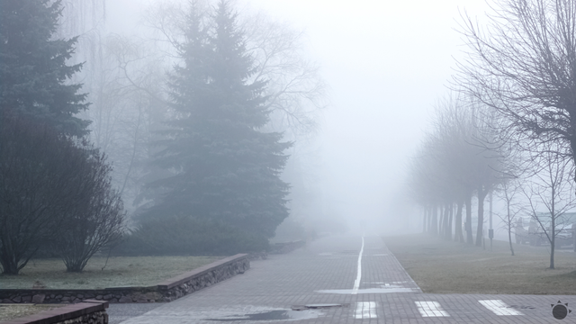 Na mnohých miestach sú hmly. Na toto si dávajte pozor