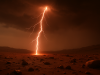 Búrky na Marse? Vedci na Červenej planéte zachytili bleskové výboje