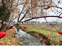 Predpoveď počasia na zajtra, nedeľu 9. novembra: Čakajte hmly, mrholenie aj sneženie