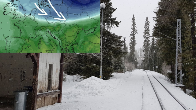 Predpovedná MAPA: Na Slovensko ide konečne zima a zrejme aj sneh