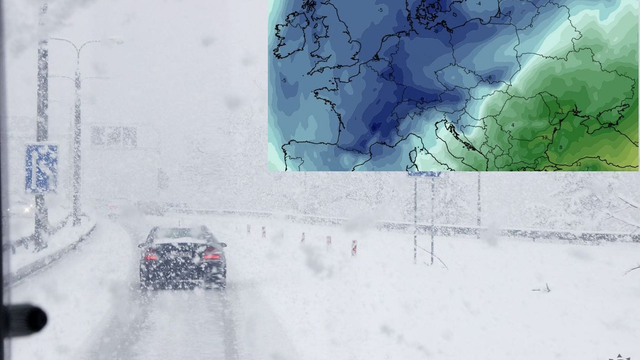 Takto sa zmenilo očakávané množstvo snehu za uplynulých 24 hodín