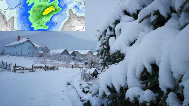 Aktuálne MAPY dažďa a snehu: Kde bude situácia vážna?