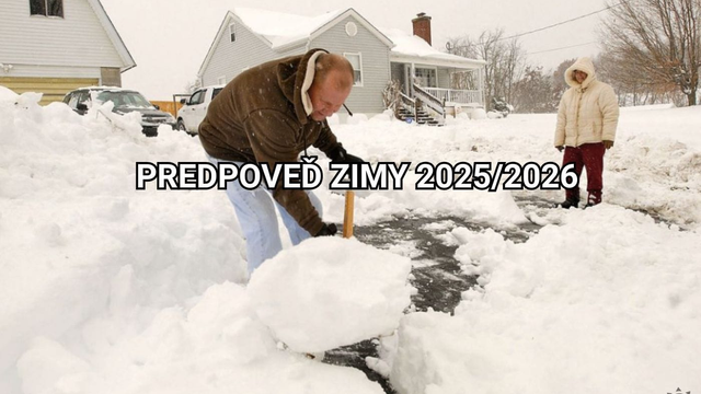 Aká bude ZIMA 2025/2026? Predpoveď počasia moc nepoteší