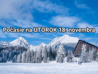 Predpoveď počasia na zajtra, utorok 18. novembra: Čaká nás výrazná zmena počasia