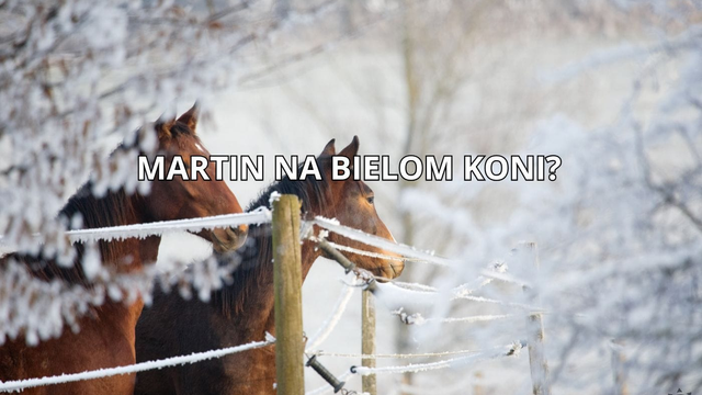 Príde Martin na bielom koni a prinesie sneh? Toto je PREDPOVEĎ