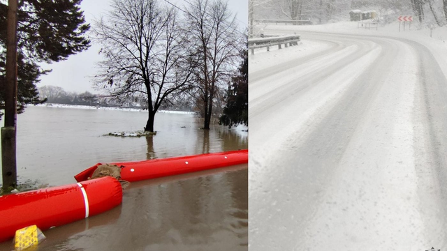 MAPA snehu a lejaku: Predpoveď naznačuje, koľko snehu a dažďa ešte spadne a kedy to už všetko skončí