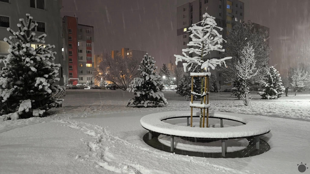 Nasnežilo už 10 cm snehu. Takto sa Slováci budia do bieleho rána. FOTO ako zo zimnej rozprávky