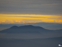 Počasie prialo skvelej dohľadnosti. Zasnežené Tatry bolo vidieť až z Maďarska