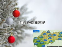 Prvá MAPA snehu na Vianoce. Budú Vianoce biele?