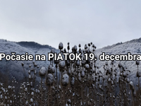 Predpoveď počasia na zajtra, piatok 19. decembra: Čím nás prekvapí koniec týždňa?