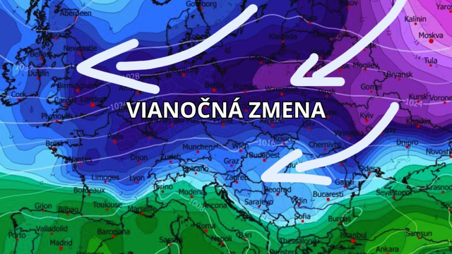 PRVÉ INFO: Vianoce prinesú zmenu. Predpoveď počasia vyzerá nádejne a asi príde aj sneh