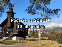 Počasie na zajtra, sobotu 13. decembra: Hmla v nížinách, na horách slnko a teplo