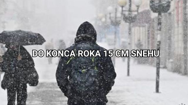 Slováci pripravte sa, napadne až 15 cm snehu. Kde a kedy napadne sneh?