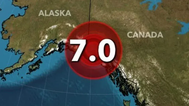 Veľmi silné zemetrasenie zasiahlo Aljašku a Kanadu. Oblasť hlási silné dotrasy