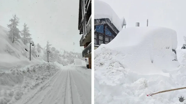Hory sužuje husté sneženie: Za deň napadlo už meter a pol snehu