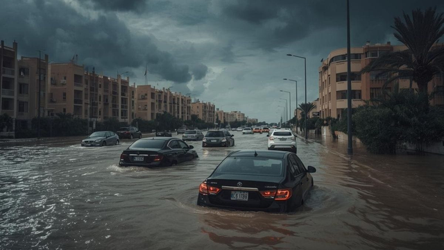 Egypt vyhlásil stav núdze. Obľúbené letoviská, vrátane Hurghady zaplavilo