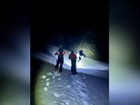 Vo Vysokých Tatrách uviazol český turista. Záchranná akcia skončila až nad ránom