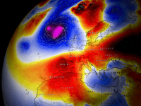 Zmeny v Atlantiku vracajú teplý vzduch do Európy. Na rade sú teraz silné víchrice