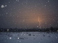 Sneženie na Slovensku dnes sprevádzajú hromy a BLESKY