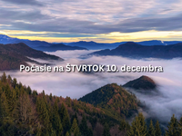 Predpoveď počasia na štvrtok 11. decembra: Stále ostáva mimoriadne TEPLO