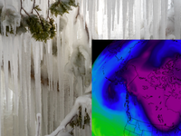 Kolaps polárneho víru na MAPE: Veľká časť teraz zamieri na juh a zavládne krutá zima