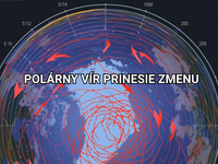 Polárny vír sa začína stabilizovať, čo bude mať zásadný dopad na počasie na Slovensku. Toto nás čaká