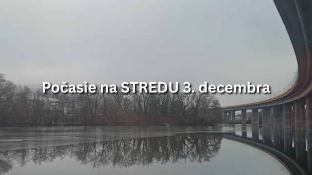 Predpoveď počasia na stredu, 3. decembra: Inverzia sa ešte zosilní