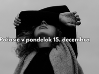 Predpoveď počasia na zajtra, pondelok 15. decembra: Depresia v nížinách, eufória na horách