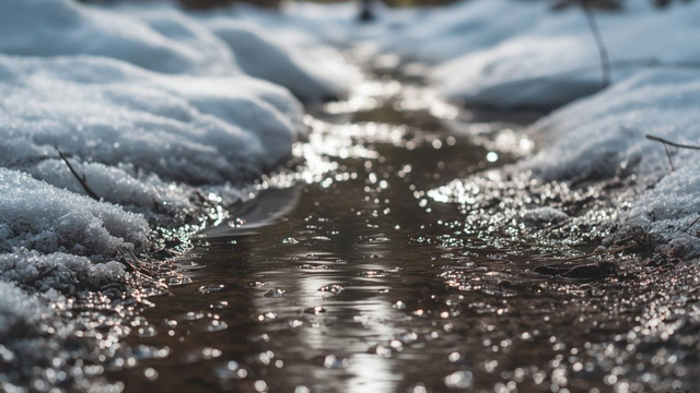 Topenie snehu sa na Slovensku zrýchli. Bude až +10 °C a pridá sa výdatný dážď. Toky budú rásť