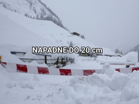 Na Slovensko sa chystá ďalšie sneženie. Tento jeden kraj zasype sneh