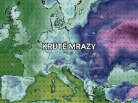 Beštia z východu prinesie teploty až pod -30 °C. Prituhne aj na Slovensku