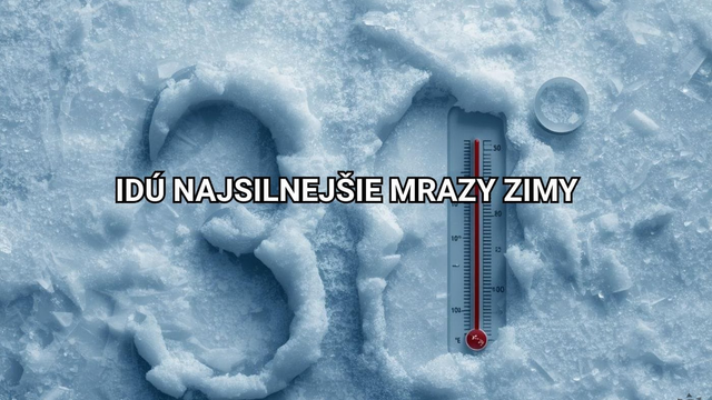 Teraz prídu na Slovensko ešte silnejšie mrazy. Takéto mrazy sme tu dlho nemali